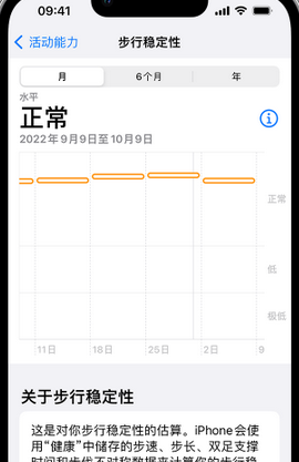 延长iPhone手机维修如何在iPhone开启'步行稳定性通知'