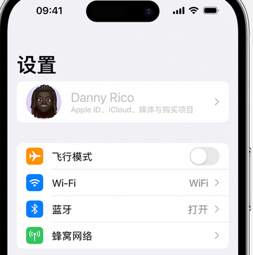 延长appleID维修服务iPhone设置中Apple ID显示为灰色无法使用 